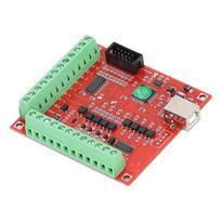 Motion Controller Card Breakout Board 100Khz USB Interface for CNC Engraving Servo Motor