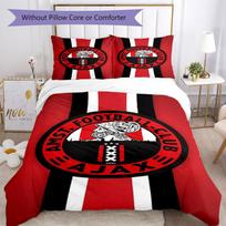 3pcs Ajax Bedding Set Duvet Cover Closure Includes 1 Duvet Cover & 2 Pillowcases, Soft and Comfortable for All Seasons. 140cmx200cm