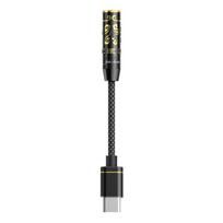 FiiO JIEZI USB DAC AMP Type-C to 3.5mm Unbalanced 4.4mm Earphone Adapter USB-C Cable DSD Decoder for Android Phones