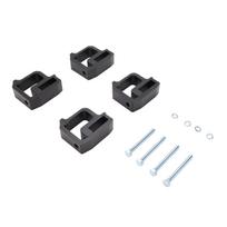 4pcs Truck Caps Mounting Clamps Topper Ladder Rack Clamp Replacement For Chevy Silverado Sierra 1500 2500 3500 juoda