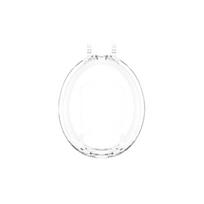 For Tamagotchi Original Protective Case Cute Transparent Protective Case Decorative Accessories Clear Acrylic Replacement Shell white