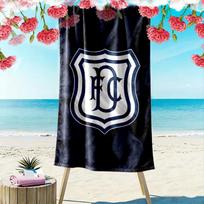Dundee Football Club Print Beach Towel Large Soft Quick Dry Towel For Beach Camping Swimming 70cmx140cm(27x55inch) gray