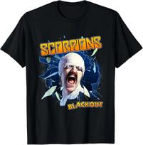 Oficialus Scorpions Blackout marškinėlis L blue