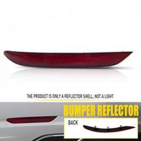 For - Volkswagen Jetta Bumper Rear Reflector Light Case Red Side Driver brown