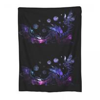 Monster Hunter World - Mizutsune Blankets Flannel Lightweight Sofa Throw Blankets For Couch Bedding Office Throws Bedspread 30x40in blue