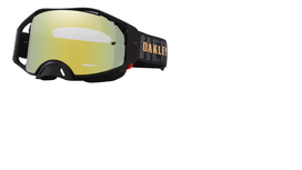 OAKLEY MX akiniai Airbrake Herlings Sig matiniai juodi su 24K iridžiu