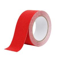 Neslystanti lipni juosta rulonas Didelio sukibimo Vandeniui atspari Plačiai pritaikoma Lengvas montavimas Vidaus Lauko Laiptai Neslystanti Juosta Laiptai Sukibimo Juosta Width 25mm * 5m raudona
