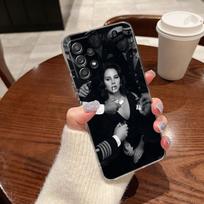 Lana Del Rey Sexy Model For Samsung Galaxy A55 Case A54 A52 A53 5G A15 A14 A13 A23 A51 A34 A35 A33 A32 A72 A71 Clear Phone Cover Samsung A05S black