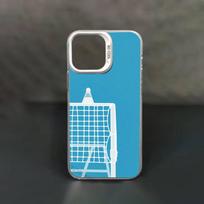 Sport Badminton Cool Phone Case For iPhone 17,16,15,14,13,12,11,Pro,Max,Plus,Mini,X,XS,XR,8,S,SE Soft Black Case iPhone17pro blue
