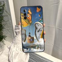 Salvador Dali Painting Case For Samsung Galaxy A15 A35 A55 A54 A34 A14 A13 A23 A33 A53 A52 A32 A12 A56 A36 A16 A17 For Samsung A17 white