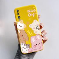 For Huawei P20 P30 Pro Flower Soft Case Protective Silicone Phone Back Cover For Huawei P20 P30 Pro P 20 P 30 P20Pro P30Pro Case P30 yellow