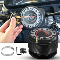 Steering Wheel Racing Hub Adapter Boss Kit Fit for Mitsubishi Lancer CE Evolution IV V VI FTO gray