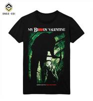 Gas Mask Miner Dark Tunnel Scene Vintage 80s Horror Halloween T-Shirt XXL black