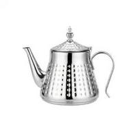 European style thickened stainless steel teapot tea restaurant retro household tea kettle golden large-capacity induction cooker beige