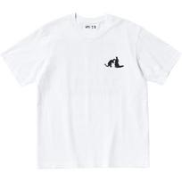 Uniqlo X Godzilla Collaboration FW24 Back Movie Title Logo Printed Short Sleeve T-Shirt Men T-Shirt White 476661-00 4XL white