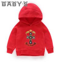 Rock Band Gun N Roses Vaikų Hoodies Madingi Šaunūs Megztiniai Animaciniai Berniukų Drabužiai Vaikų Viršutiniai Drabužiai Kūdikių Mergaičių Rudens Viršutiniai Drabužiai,KMT5196 100 red