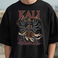Hindu Goddess Kali Ma Shirt | Indian Deity Tshirt | Mythology Gods Tee | Divine Feminine 100 black