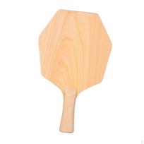 Wooden Ping Pong Paddle Table Tennis Racket for Outdoor Competition Training Horizontal 6mm thick Horizontal 6mm thick beige