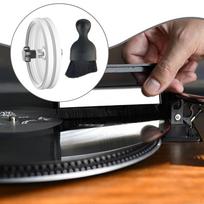 Vinyl Record Cleaner Clamp Waterproof Lightweight Washer for LP Black balta