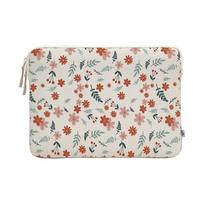 13-inch Laptop Sleeve With Shock Absorption Neoprene Case Floral Print Waterproof Inner Bag Portable Lightweight Urban Style 13-13.6 inch