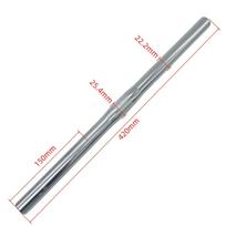 Handlebar Riser Bar Straight Cycling Accessory Made of Lightweight Aluminum Alloy Suitable gray
