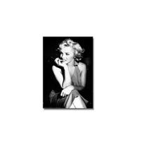 Garsioji filmų žvaigždė Marilyn Monroe drobė Plakatas Vintažinis paveikslas ant sienos Portreto meno spaudiniai Namų kavinės dekoracijos be rėmelio 30*40cm