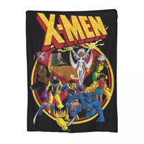 Retro X-Men Video Game Comic Blankets Coral Fleece Plush Decoration Comfortable Soft Throw Blanket for Home Car Bedding Throws 30x40in yellow