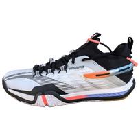 Li Ning Ground Flight Pro Sports Comfortable Shock Absorption Wear Resistant Low Top Badminton Shoes Unisex sneaker White AYAV011-1 43 gray