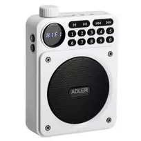 Radija pakraun.su bluet,USB,Micro SD ADLER AD-1925