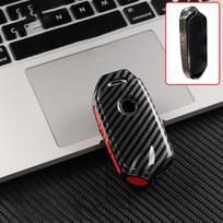 ABS Carbon Smart Keyless Car Key Case Cover for Kia Stinger Car Accessories Stinger GT GT Elite GT Limited K9 Key Cover gray