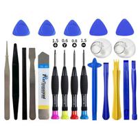 16-Piece Precision Screwdriver Set for Mobile Phone Repair blue