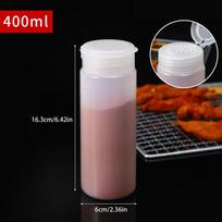 400/600Ml Clear Plastic Spice Jar With Shaker Lids Kitchen Seasoning Containers Bbq Outdoor Cooking Tool Kitchen Storing Spice as the picture