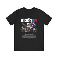 Summer BMW Motorcycle Lovers Sports Casual Printed T-Shirt High Quality  Comfortable Men's and Women's Short Sleeve Top XL juoda