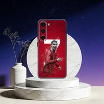 F-Football C-CR7 R-Ronaldo 7 Phone Case For Samsung Galaxy A73,A72,A71,A70,A53,A52,A51,Others Soft Black Cover Samsung a53 5g red