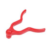 1Pc 90 Degree Adjustable Aluminum-magnesium Alloy Fishing Rod Rack Clamp Stand Head Non Slip Bracket Folding Fishing Pole Holder red