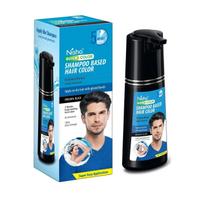 Nisha Quick 5 Minutes Hair Color Shampoo Black, 5 Weeks Long Lasting Shampoo