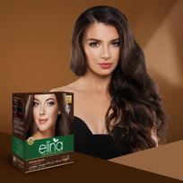 Elina 60Gm Hair Color Powder | Ammonia & Barium free Natural Organic Hair Color for Men & Women | Formulated with Natural Ingredients | Long Last black