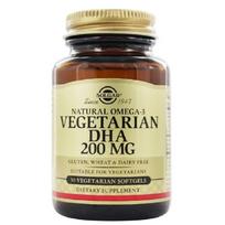 Solgar Naturals Omega-3 Vegetarian DHA 200mg Softgels 1 pcs 50 Tablets