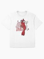 Žuvytė Nemo Mano Sesuo Turėjo Kūdikį Krevetę Ryklių Pasaka Dydžio T-shirt L balta