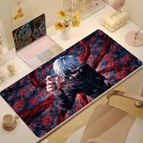 Anime Ken Kaneki Tokyo Ghoul Mouse Pad Large NonSlip Lockedge Desktop Computer Desk Mat Keyboard Mousepad Office Gamer Student 800x400x2mm beige