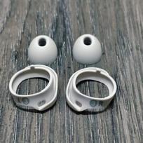 Original ear tips for Bose Quietcomfort Ultra earphone, QC Ultra replacement spare ear buds silicone earbuds eartips ivory size L