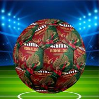 Individualus pavadinimas Personalizuotas Cristiano Ronaldo spaudinys Dydis 5 Futbolo kamuolys Treniruotėms ir rungtynėms, komandai, spardymui, dovana futbolo entuziastams Size 5