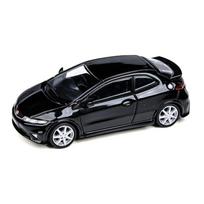 JADI Honda Civic FN2 Type R Nighthawk Black RHD 1/64 Scale Diecast Model Car PA65393 Collectible Miniature Vehicle black