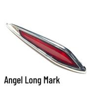LED Emblem Ambient Light for Hongqi H7 Grille and Hood Old H7 Hood Short Emblem (Non-light) brown