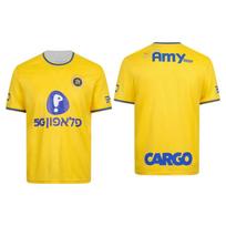 2026/27 Naujas Tavernier #2 Maccabi Tel Aviv Geltonas Marškinėlis 3D Spausdinimo Atsitiktinis Greitai Džiūstantis Sportinis Marškinėlis Treniruotės Šeimos Atitikimas 150 yellow