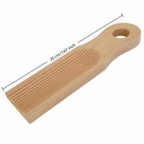 Unique Curved Gnocchi Board Paddle, Unique Curved Design For Handmaking Italian Gnocchi Pasta Wall-Mounted With Handle A2