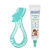 Nuby, Dr. Talbot' Tooth Gel And Teething Toy Set For Soothing Baby Gums, Natural, 15G S