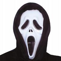 Halloween Mask Scream Ghost Hooded Horror Disguise Costume White