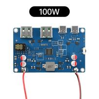 100W PD QC Power Bank Bidirectional Fast Charging Mobile Power Module DIY Power Bank 2-6S Lithium Battery Protection Motherboar