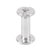 100 rinkinių varžtų kniedžių M2 nerūdijančio plieno didelio stiprumo apvali plokščia galvutė rišamieji varžtai 3x8x6mm/0.12x0.31x0.24in